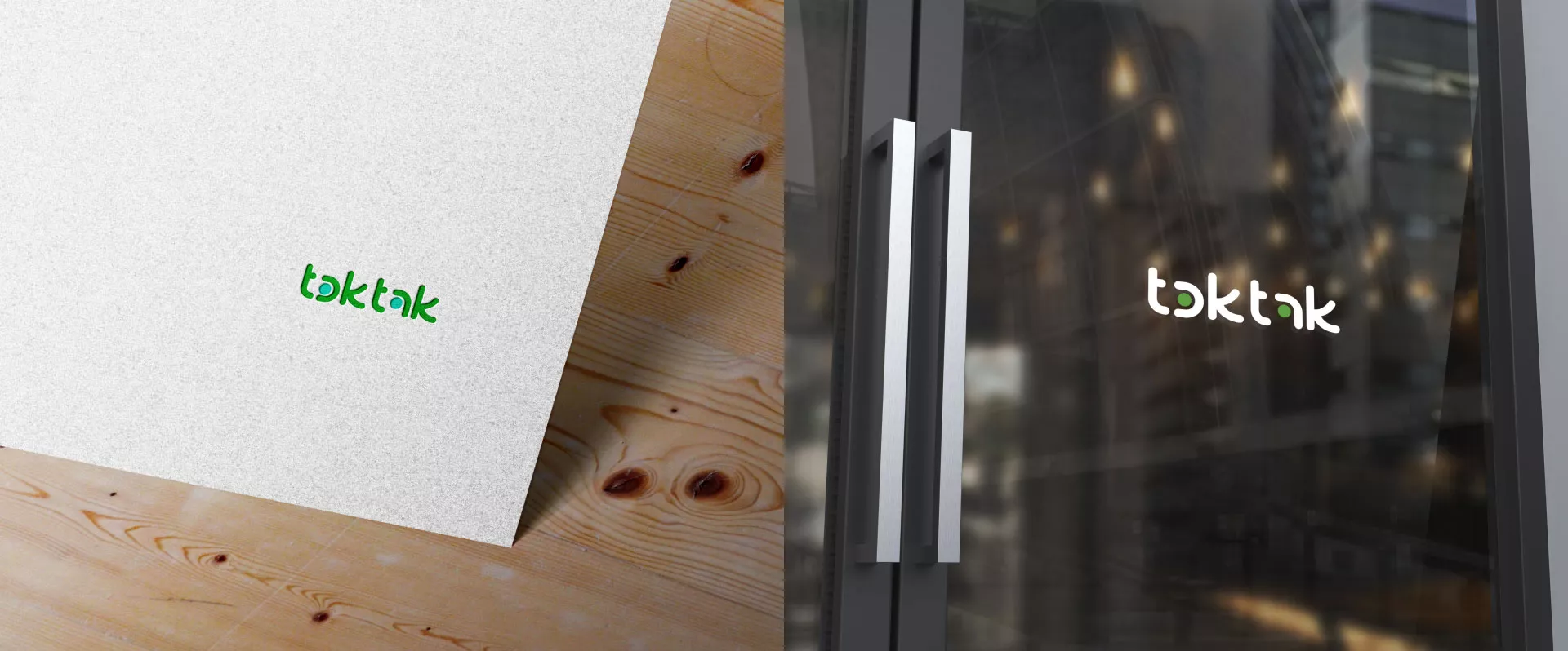 Разработка логотипа компании «Ток-Так» в Старой Руссе