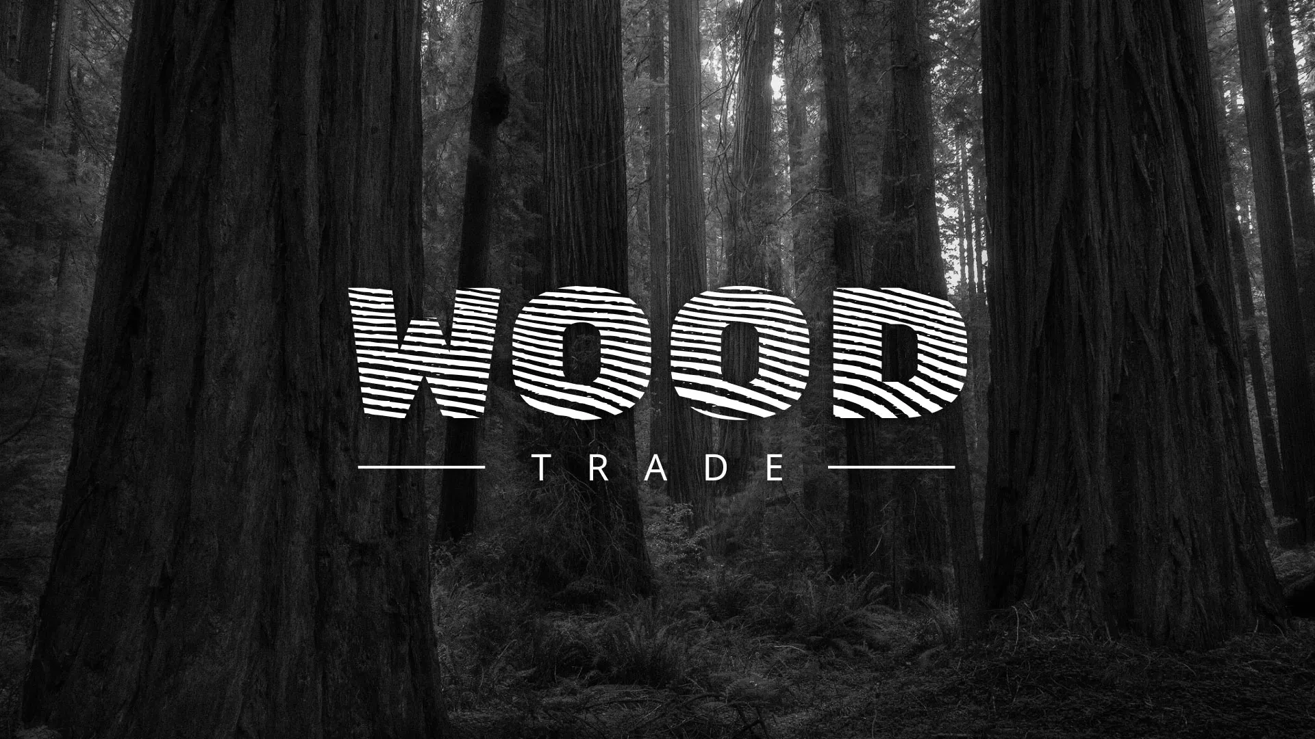 Разработка логотипа для компании «Wood Trade» в Старой Руссе