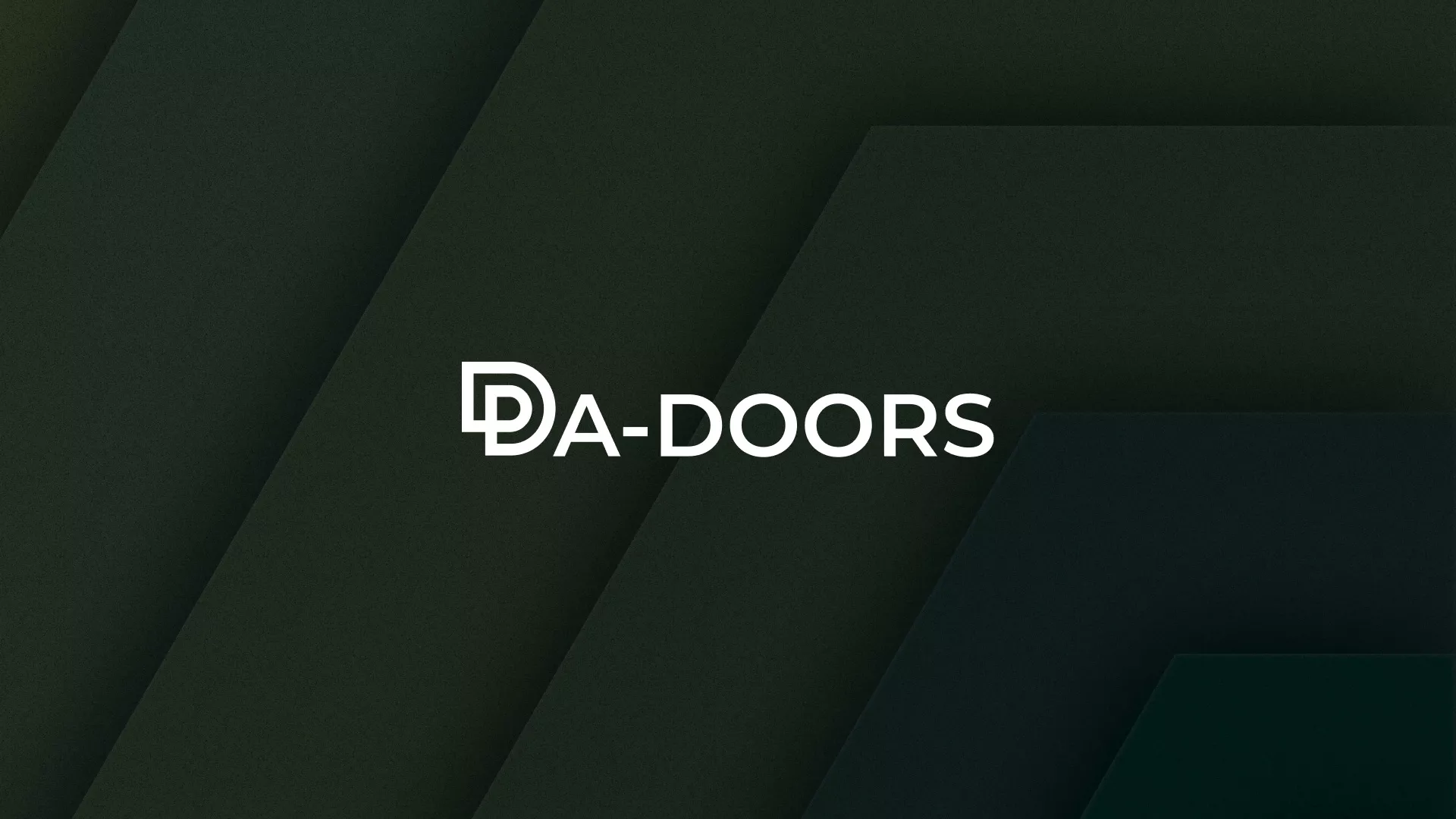 Создание логотипа компании «DA-DOORS» в Старой Руссе